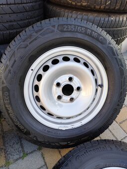 DISKY 5x120 r16 T5, T6, Crafter + LETNÍ PNEU - ZÁNOVNÍ SADA - 4