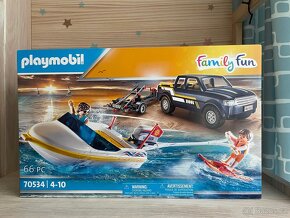 Playmobil 70534 terénní vozidlo a člun - 4
