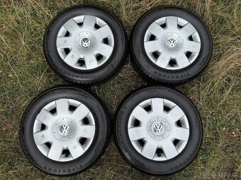 Kompletní zimní ocelová kola VW Polo - 175/70 R14 - 5x100 - 4