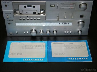 Pěkná sestava Telefunken RR-100, RC-100, RS-100. - 4