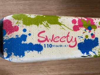 Sjezdové lyže 110 TecnoPro Sweety s vázáním - 4