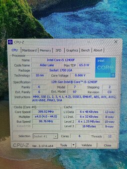 Herní počítač i5 12400F + Intel ARC A750 8GB + 32GB RAM - 4