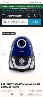 Vysavač Rohnson Compact power - 4