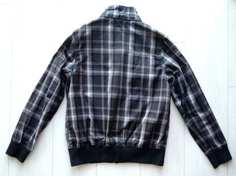 Chlapecká kostkovaná bunda, vel.158, zn. H&M - 4