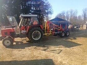 vyvážecí přívěs 4600 kg, za traktor - 4