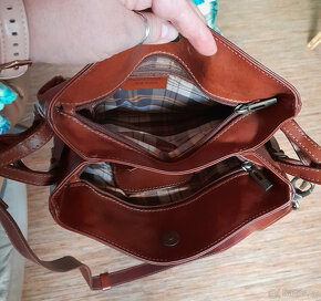 Kabelka Cristina Rui pravá kůže - 4