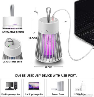 LED lampa proti hmyzu - 4
