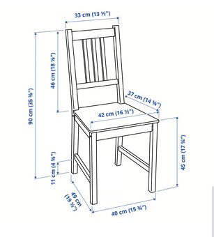 5x židle Ikea - 4