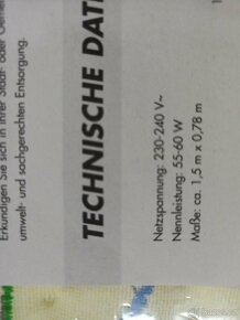 Kvalitni elektricka vyhrivana deka 2ks Nepouzita - 4