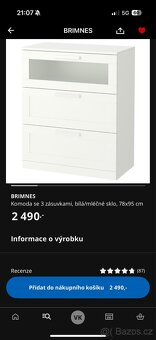 IKEA komoda BRIMNES - 4