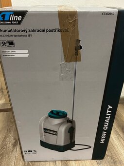 XTLine Aku zádový postřikovač 18V - 4