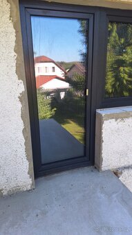 Nové 2ks Balkonové dveře Vekra Antracit - 4