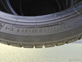 215 40 17 87V Continental zim. pneu 6,5-7,5mm - 4