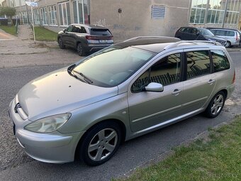 Peugeot 307 SW 2.0 HDI Rok 2005. Tažné. Klima. Panorama - 4