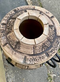 Exkluzivní tandoor „Fénix“ 60l s odklápěcí víkem - 4