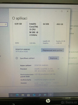 HP Probook 4520s - 4
