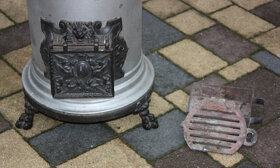 Kamna Vídeňská, kolem roku 1890, americká kamna americké - 4