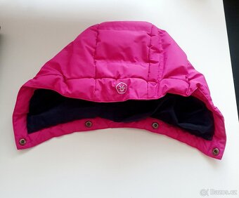 Zjmní lyžařská růžová bunda - 4