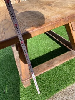 Masivní stůl jasan - 4