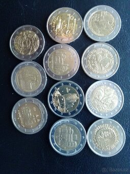1 eurové a 2 eurové mince - 4