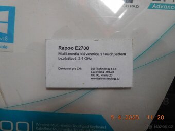 Klávesnice Rapoo E 2700 - 4