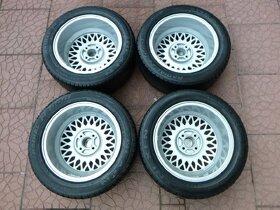 Prodám ALU na BMW E30 R15 MELBER 4x100, 7Jx15 ET12 - 4