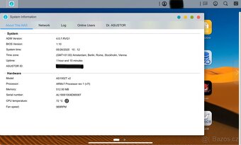 Asustor AS1002T NAS, včetně 1x 8TB WD NAS HDD - 4