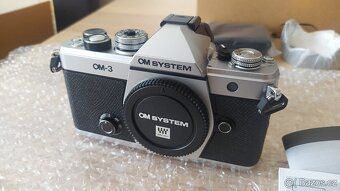 Olympus OM3 OM-3 + objektiv 12-45mm - NOVÝ, v záruce - 4