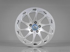 MERCEDES ORIG. ALU R17 8,0x17 ET 30, ROZTEČ 5x112 (954B) - 4