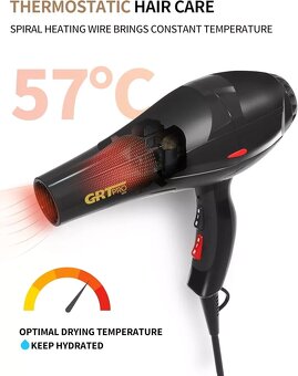 Fén 2400 W, profesionální - 4