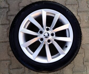 Alu kola originál Škoda Yeti, Octavia Scout 5x112 R17 - 4
