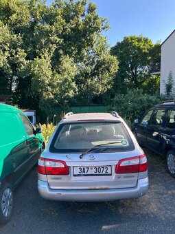 Mazda 626 combi, diesel 1,9l - starý tahák - 4