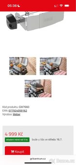 Weber otáčecí špíz - 4