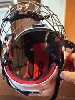 Nová hokejová helma CCM tacks 70 combo JR - 4