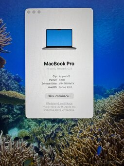 MacBook Pro M3 14"– Skvělý stav - 4