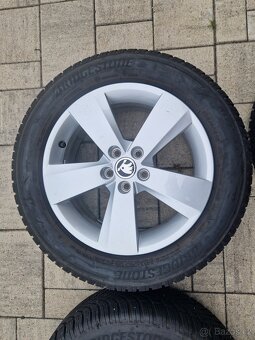 Zimní sada alu Škoda Scala/Kamiq 195/60 R16 - 4