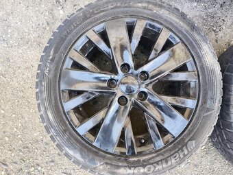 16"černá alu sada Spokane 5x112 origo Golf 6 5 Caddy Touran - 4