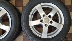 alu kola 15 KIA 5x114,3 6x15 et40 + 185/65/15 4ks 6-7mm - 4