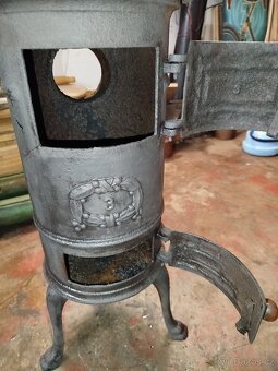 Stará litinová kamna - 4