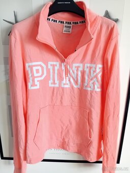 DÁMSKÁ ORIGINÁL MIKINA PINK VEL.L - 4
