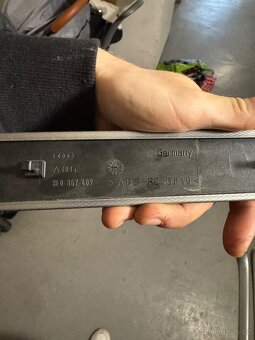 Komplet stříbrné dekor lišty Audi a4 b6 - 4