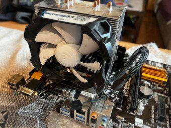 základní deska s procesorem, cpu chlazením a ram - 4