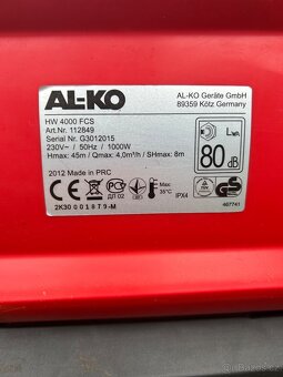 Vodárna AL-KO HW 4000 FCS Comfort - 4