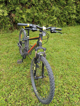 Dětské kolo Leader Fox SPIDER chlapecký 24", ŠEDÁ MAT - 4