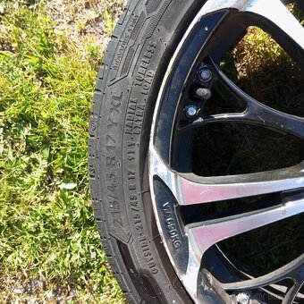 Prodám disky na Octavii 215/45 R17 - 4