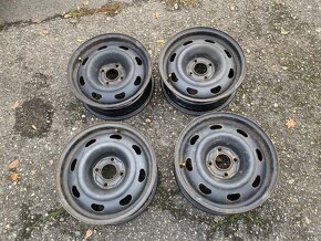 Plechové disky pro Citroen C5, pro pneu 205/65/R15 - 4