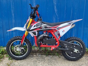 MOTOCYKEL MINICROSS APAQ 49CC 2T červený - 4