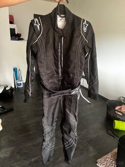 Dětská závodní motokárová kombinéza Alpinestar - 4