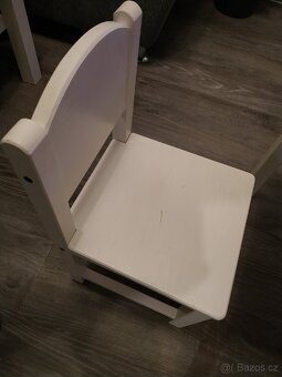 Dětský stolek a 2 židličky IKEA - 4
