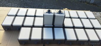 ZÁSUVKA DVOJITÁ NA POVRCH PRAKTIK ABB IP44 - 4